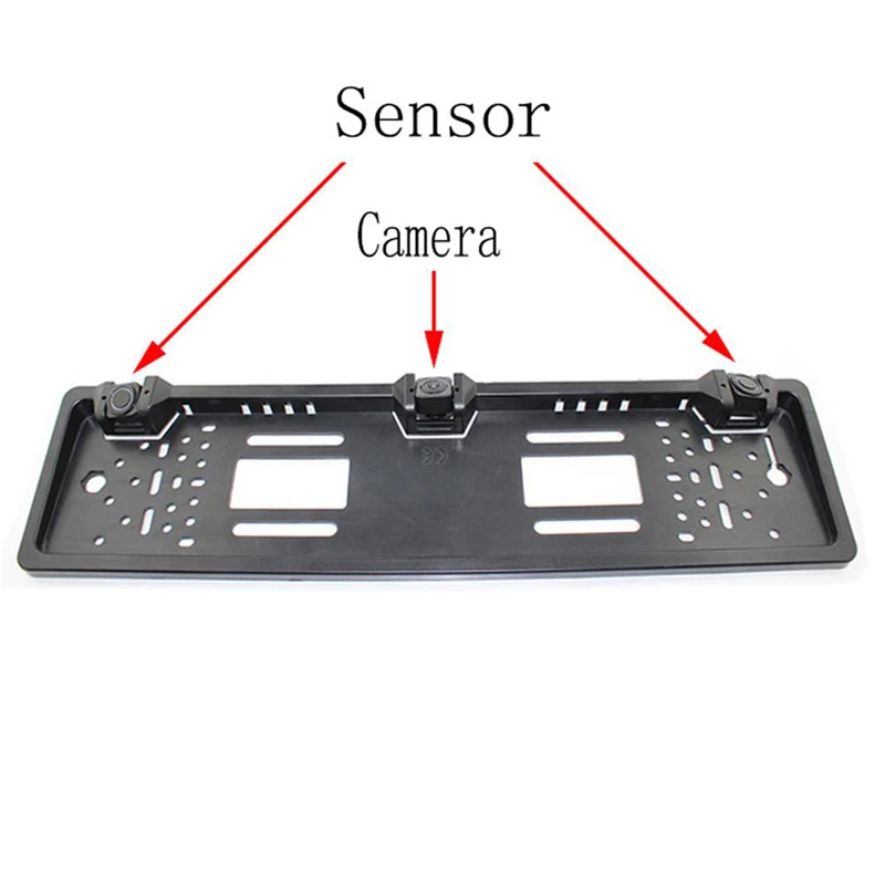 Рамка номерного знака под камеру заднего вида: камера заднего вида в номерной рамке