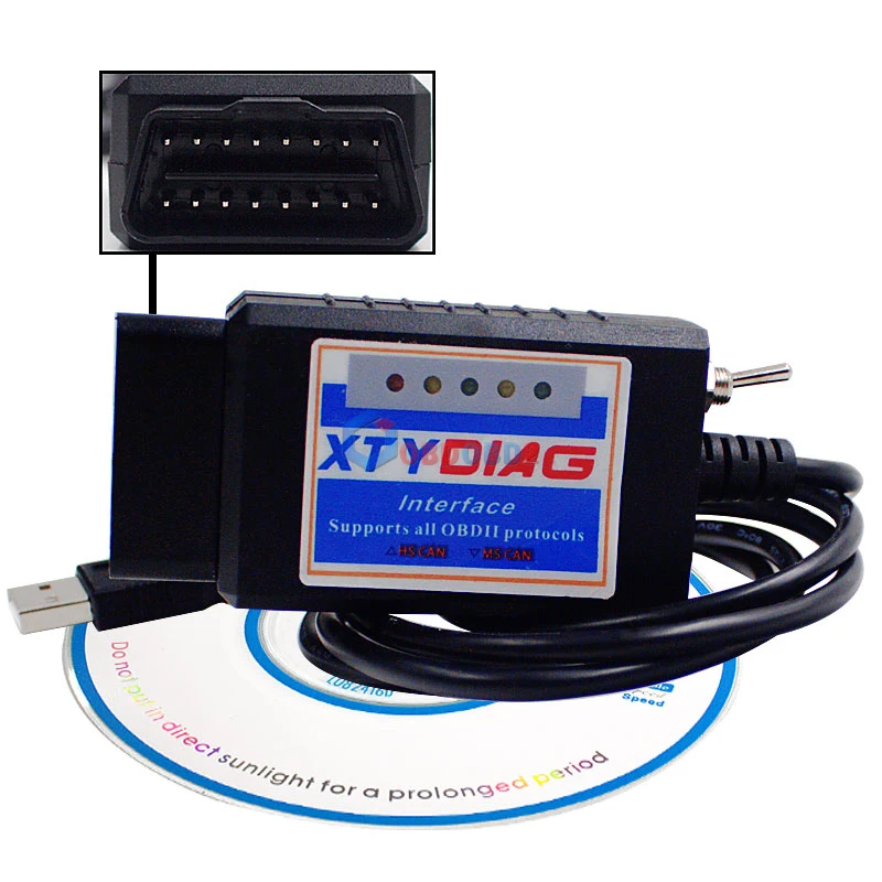 Interface supports all obd2 protocols: Proficient, Automatic elm327 interface supports all obdii protocols for Vehicles