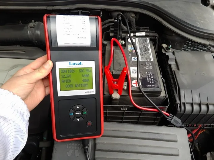 Прибор для проверки аккумулятора автомобиля: Приборы для проверки аккумуляторных батарей цена, купить в СвязьКомплект