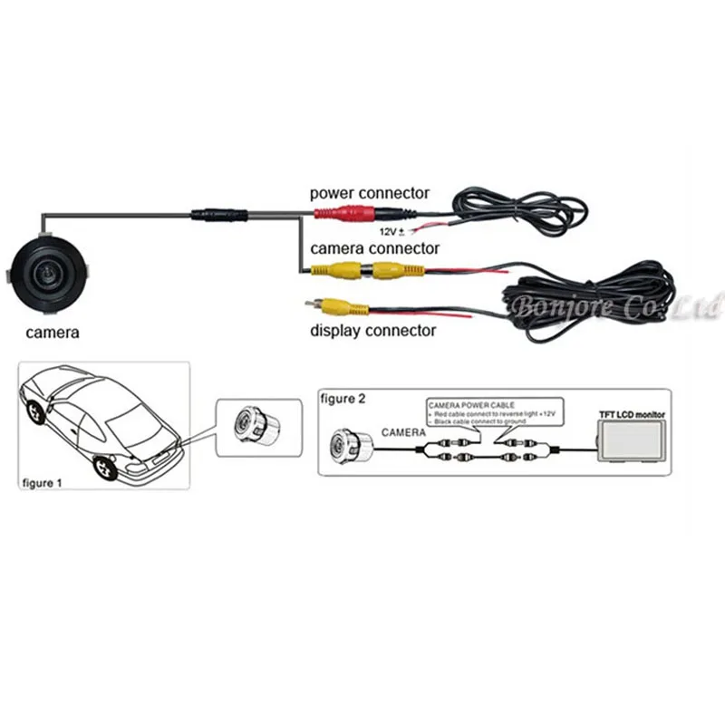 Подключение беспроводной камеры заднего вида: Подключение беспроводной камеры заднего вида