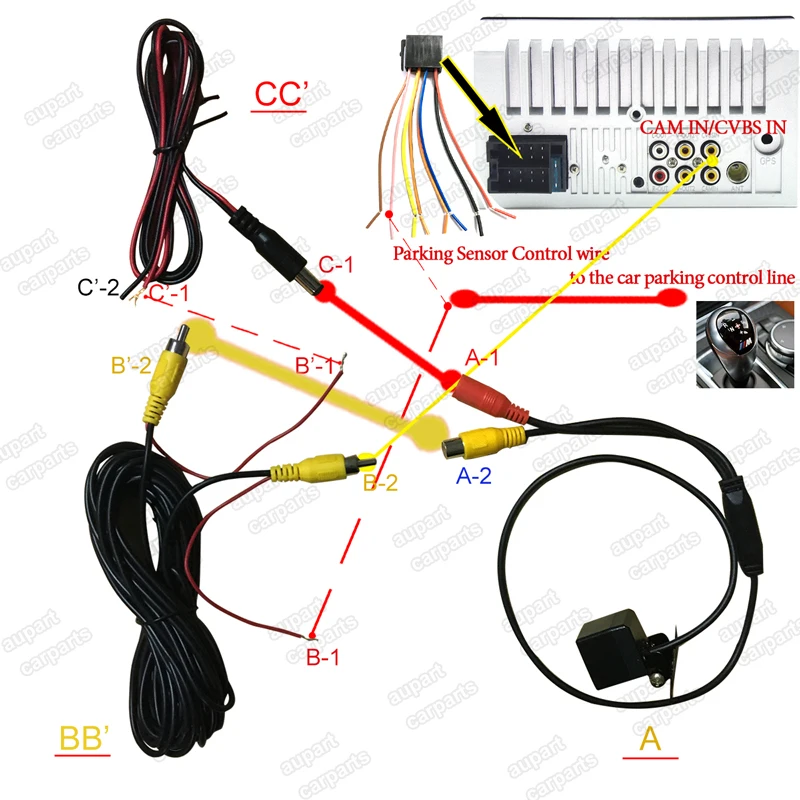 Подключение камеры заднего вида: Как подключить камеру заднего вида к магнитоле (Видео)