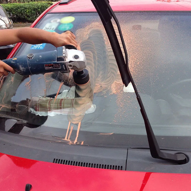 Как отполировать лобовое стекло на автомобиле: Как самому и без затрат отполировать затертые стекла автомобиля