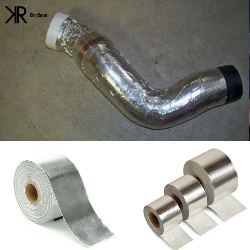 Термолента для ремонта глушителя: Лента для ремонта глушителя DoneDeal Ceramic High Temperature Exhaust Repair Tape, керамическая, термостойкая, лента 5х101см, арт. DD6789