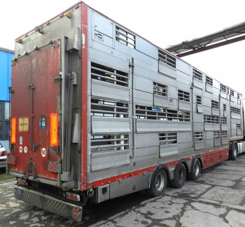 Скотовозы полуприцепы: Полуприцепы скотовозы б/у и новые - купить полуприцеп для перевозки скота, цена в России