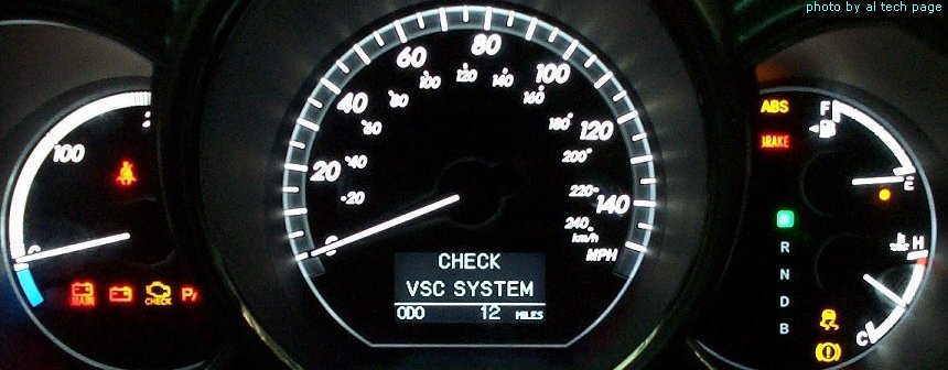 Система vsc: Система курсовой устойчивости | Toyota