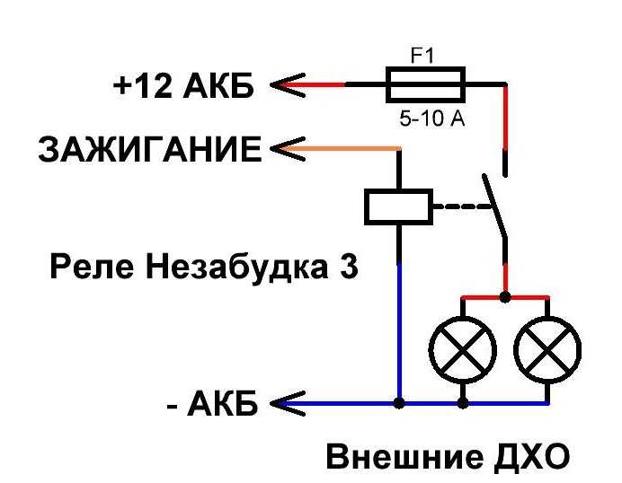 Правильное подключение дхо: 7 схем подключения дневных ходовых огней