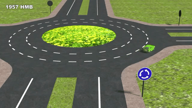 Съезд с кольца по правилам: новые правила проезда перекрестков с круговым движением