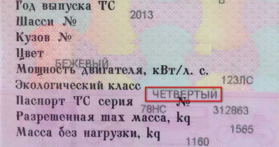 Экологический класс автомобиля таблица: как узнать, таблица, законы — Eurorepar Авто Премиум