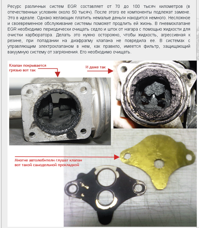 Клапан егр принцип работы: Принцип работы EGR