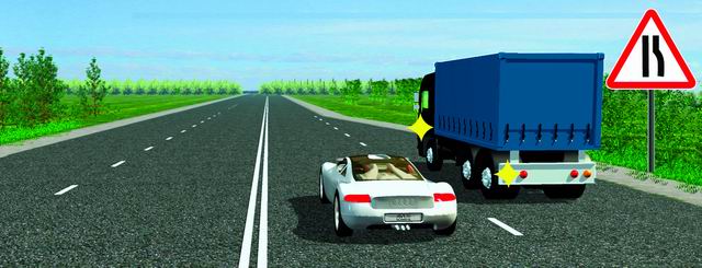Пдд сужение дороги: Кто из водителей должен уступать при сужении дороги без разметки - ГАИ