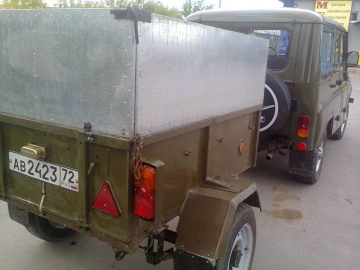 Прицеп уаз 8109: Прицеп УАЗ-8109. Технические характеристики | Спецтехника