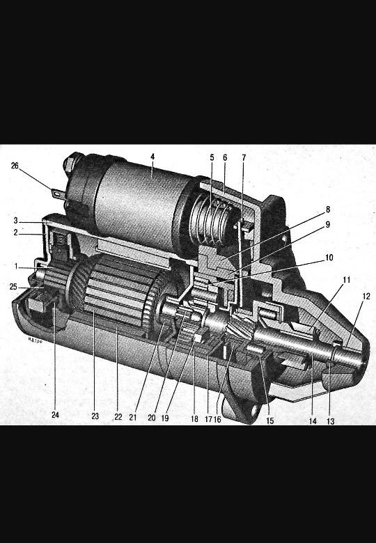 Двигатель стартера ваз. Схема сборки стартера ВАЗ 2107. Стартер 2106 чертеж. Стартер ВАЗ 21 10 В разборе. Чертеж стартера ВАЗ 2106.