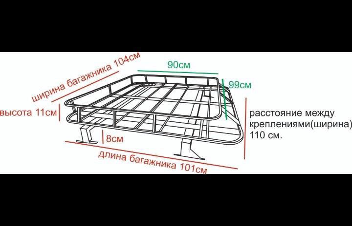 Багажник на крышу автомобиля своими руками чертежи: Багажник на крышу автомобиля своими руками - инструкция и чертежи