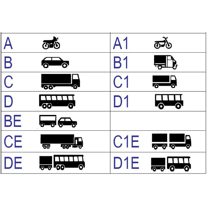 Машины категории c. Категории и подкатегории транспортных средств. Категория д. Категория d1. Категория д автомобили.