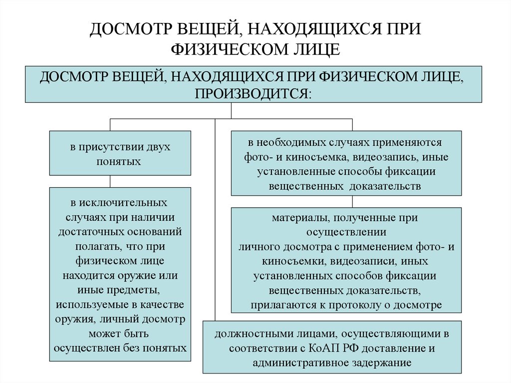 Досмотр транспортного средства проводится