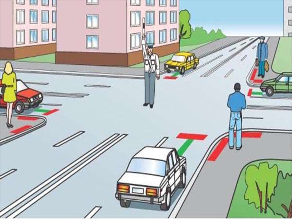 На нерегулируемом перекрестке водитель собирается повернуть а пешеход перейти дорогу кто должен