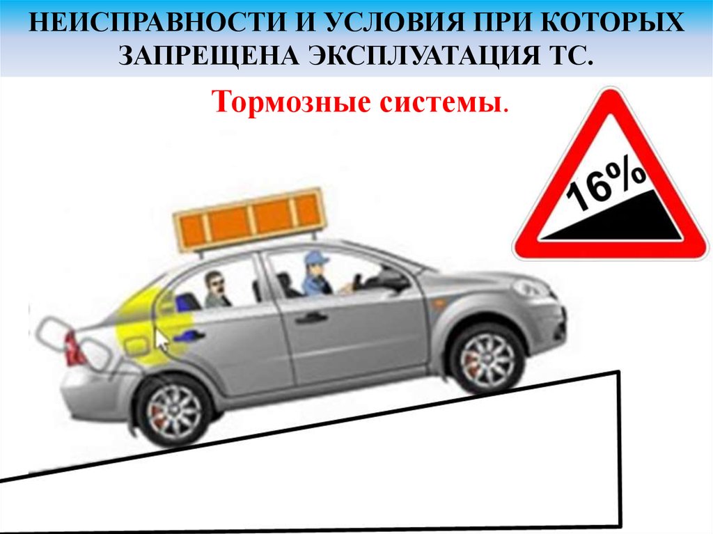 Неисправности при которых запрещена эксплуатация автомобиля: ПЕРЕЧЕНЬ НЕИСПРАВНОСТЕЙ И УСЛОВИЙ, ПРИ КОТОРЫХ ЗАПРЕЩАЕТСЯ ЭКСПЛУАТАЦИЯ ТРАНСПОРТНЫХ СРЕДСТВ \ КонсультантПлюс