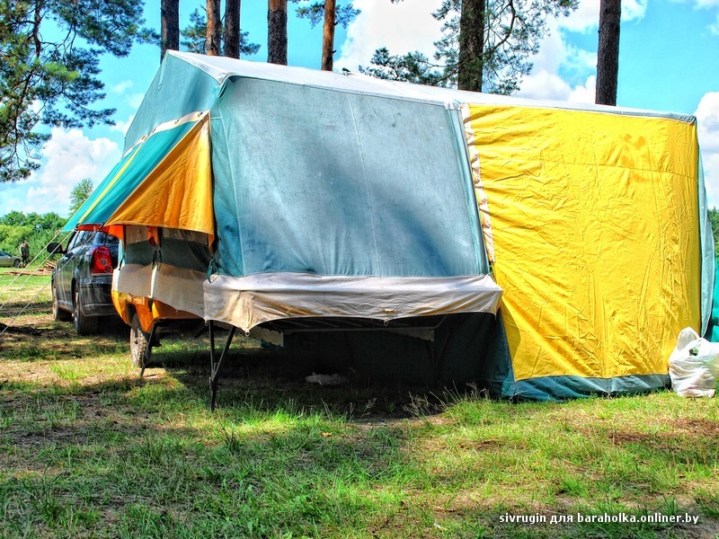 Автоприцеп палатка: Прицеп палатка для легкового автомобиля: возможные варианты