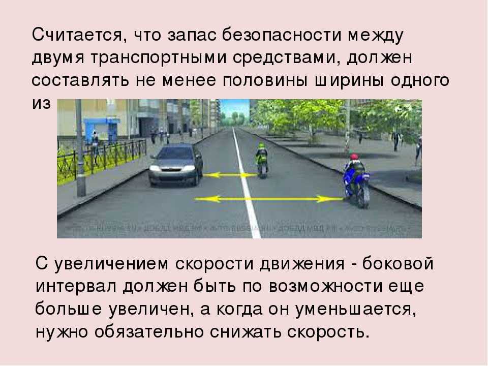 На каком расстоянии от транспортного средства должен. Боковой интервал. Боковой интервал ПДД. Безопасный боковой интервал. Боковой интервал между машинами при движении.