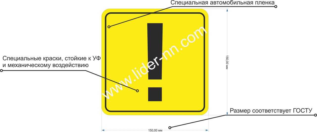 Сколько должен висеть восклицательный знак на машине: что означает, нужен ли, есть ли штраф :: Autonews