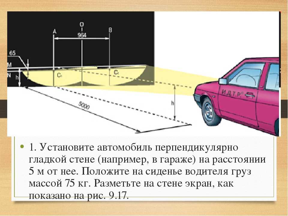 Отрегулировать фары в гродно