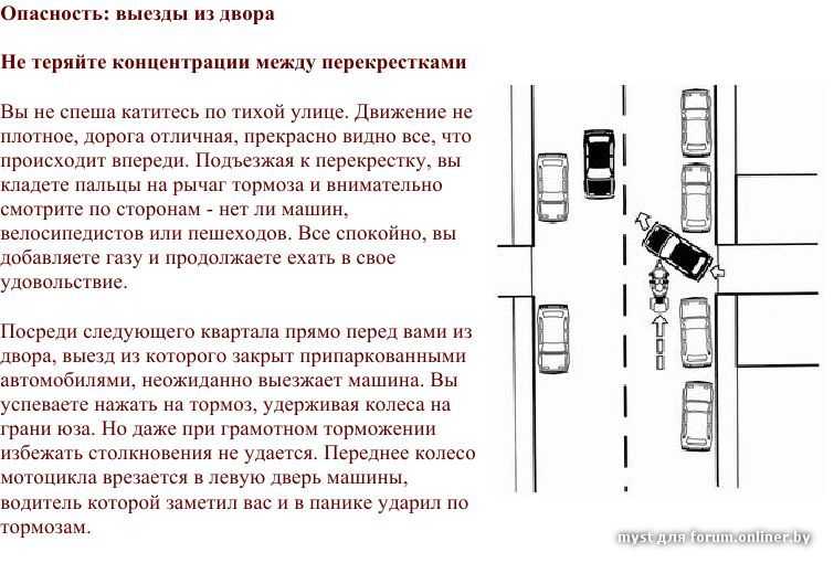 Правила пдд выезд