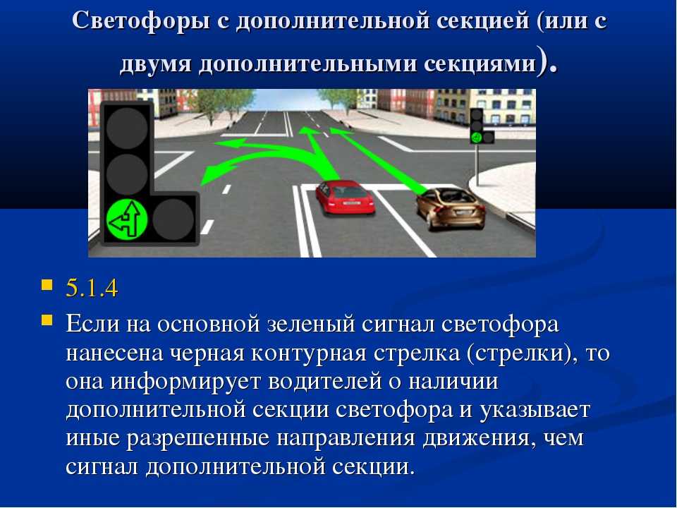 Светофор поворот налево дополнительная секция. Правила проезда перекрестка со стрелкой. Доп секция светофора ПДД. Сигналы светофора с доп секцией. Светофор с дополнительной секцией.
