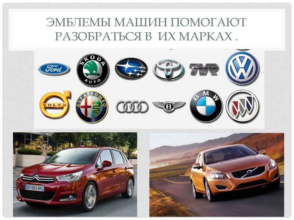Эмблемы автомобилей с названиями фото