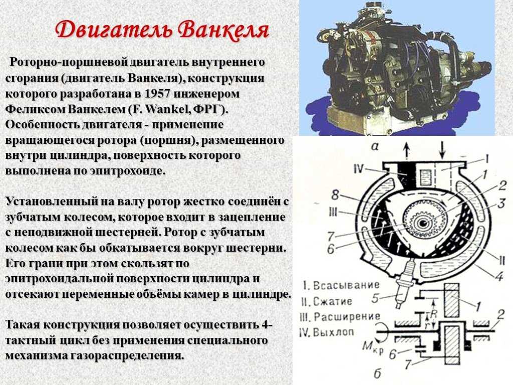 Роторный мотор принцип работы: принцип работы, устройство, недостатки и преимущества, видео