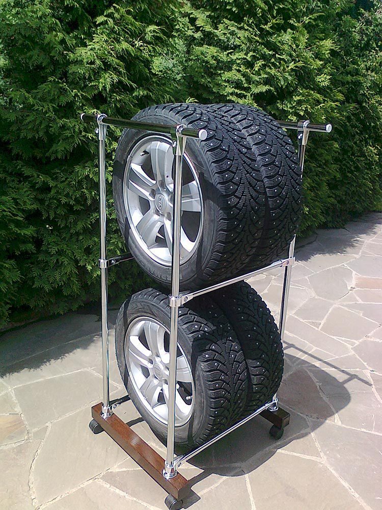 Хранение колес на дисках: Как правильно хранить колеса (шины) — советы эксперта — журнал За рулем