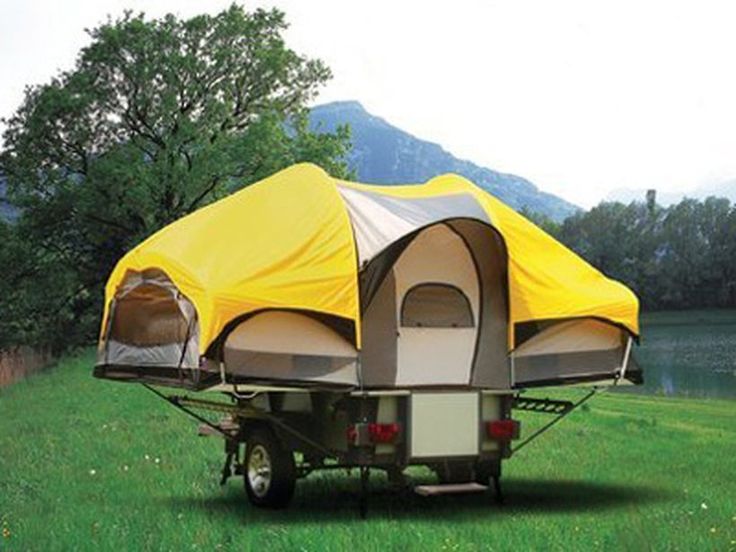 Самодельные прицеп палатки: спальный мешок или палатка-прицеп Прицеп для туризм