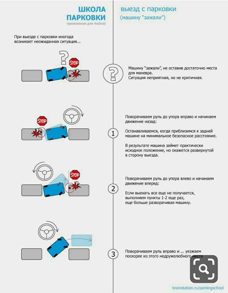 Как выехать с параллельной парковки: Сколько нужно места чтобы выехать с параллельной парковки