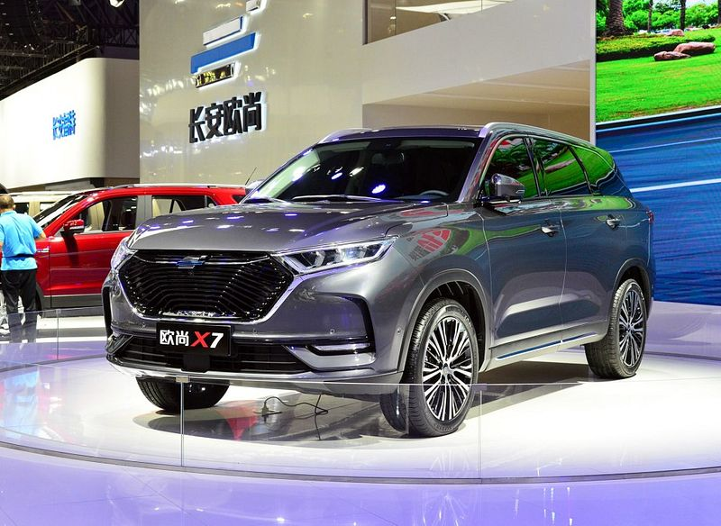 Новинки китайского автопрома 2023. Кроссовер Oshan x7. Changan x7. Changan Oshan. Changan x7 2023.