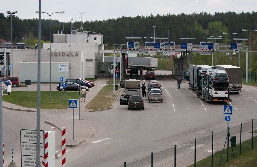 Проезд границы с эстонией на автомобиле: Информация о пересечении границы - Департамент полиции и погранохраны