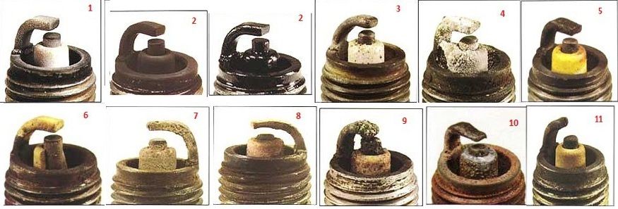 Состояние свечи зажигания по нагару: О чем говорит нагар на свече зажигания