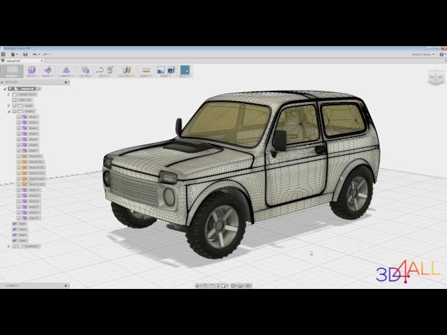 Программа для проектирования автомобилей: 3D модель автомобиля: принципы 3д моделирования авто и машин