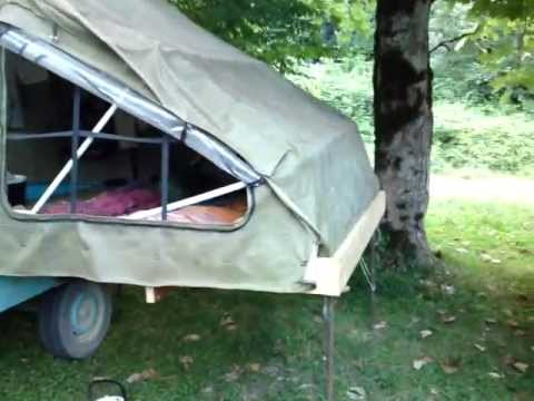 Палатка на прицепе своими руками: раскладной прицеп для легкового автомобиля и мини-мопеда, автоприцеп на колесах для дачи, прицеп-палатка Camp-let и другие модели