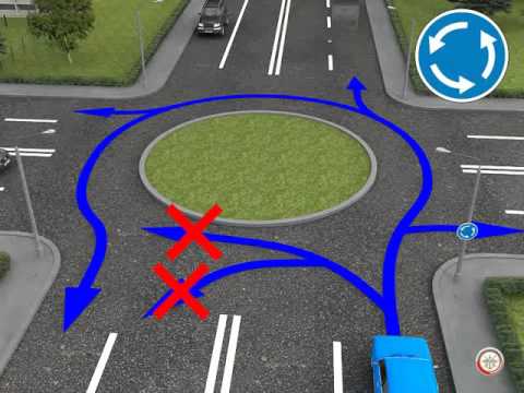 Знак круговое движение правила проезда: что это, как проехать, знаки :: Autonews