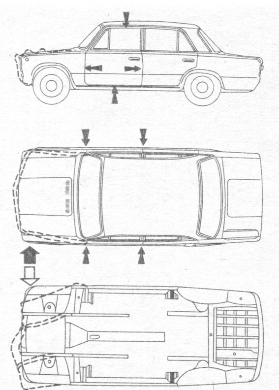 Виды повреждений автомобиля при дтп: Основные повреждения кузова автомобиля