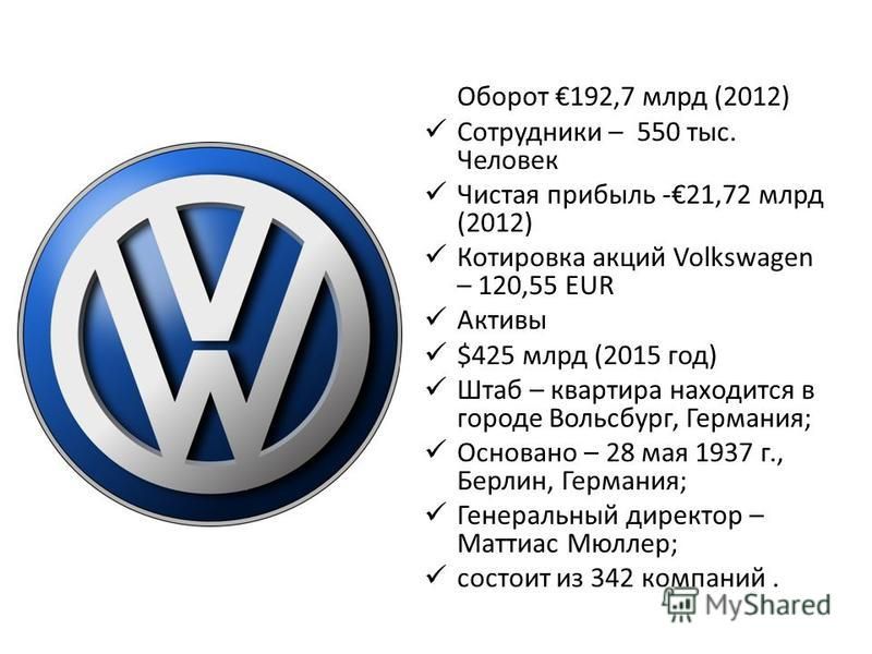 Какие марки принадлежат концерну фольксваген: Марки принадлежащие Volkswagen