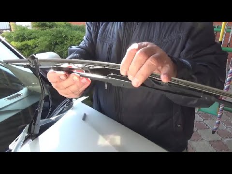 Как снять дворники с машины: Как снять дворники с автомобиля: замена щеток стеклоочистителя