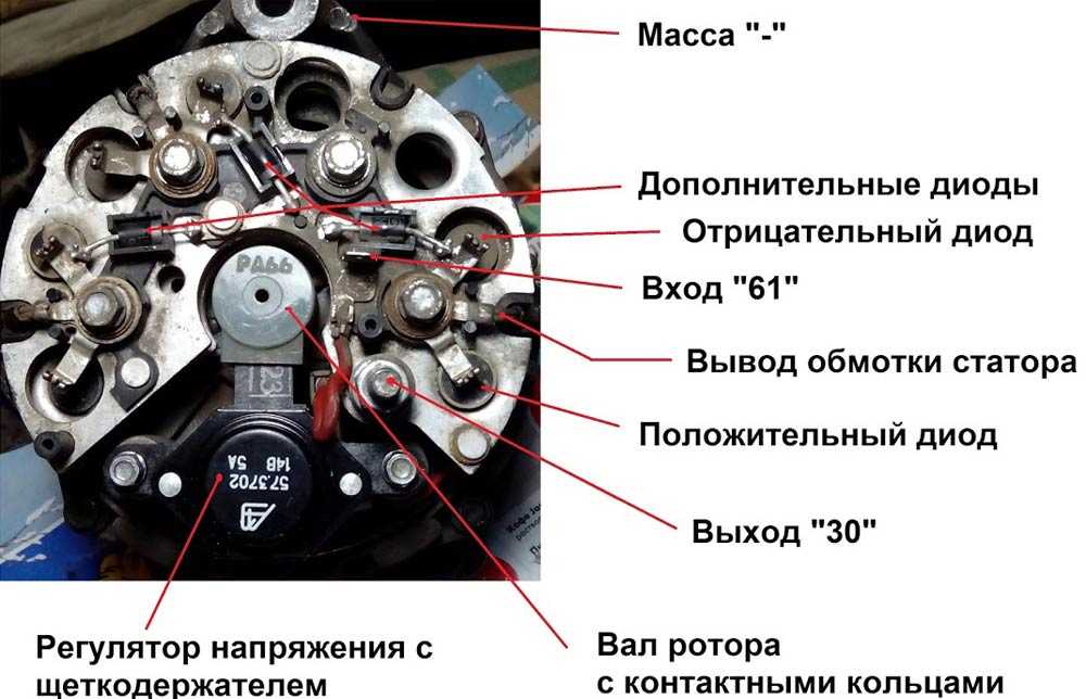 Как проверить диодный мост генератора ваз 2107: Особенности проверки диодного моста на ВАЗ 2107
