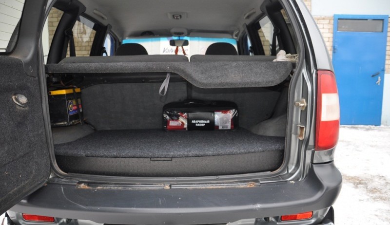 Объем багажника шеви нива: плюсы и минусы Chevrolet Niva