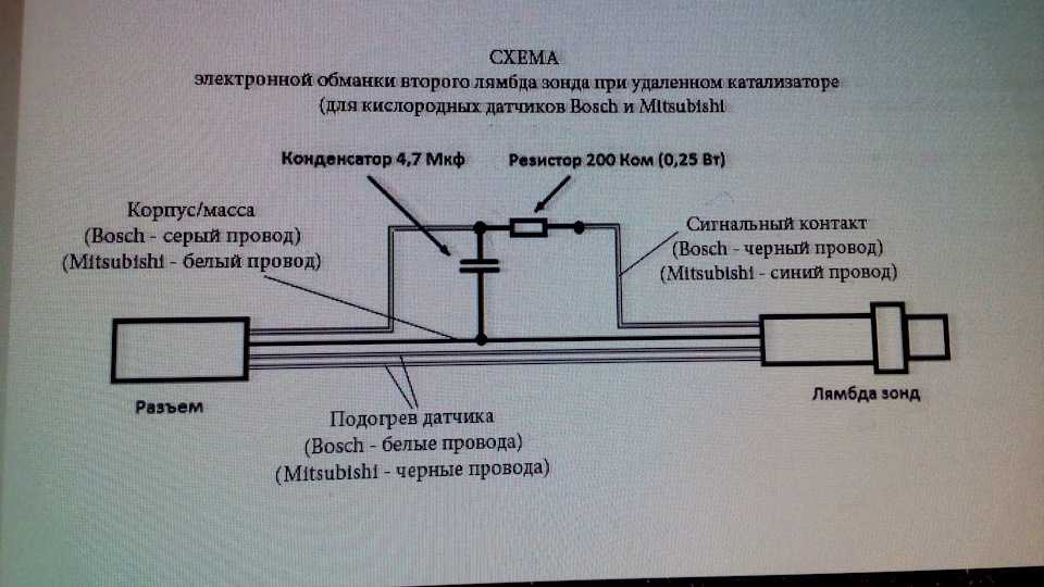 Эмулятор лямбда зонда схема: Схема эмулятора лямбда зонда своими руками