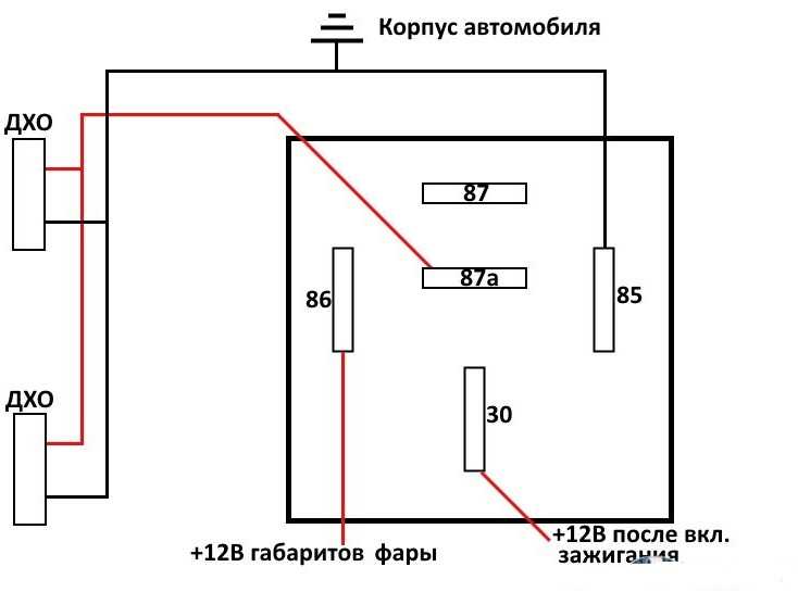 Включение дхо после запуска двигателя схема: Три схемы включения ДХО. Автоматическое включение после запуска двигателя