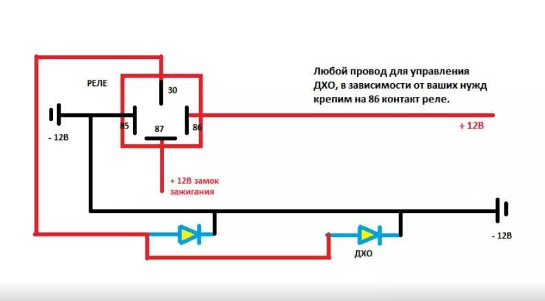 Подключение дхо от генератора: Лайфхак: как подключить ДХО от генератора автомобиля?