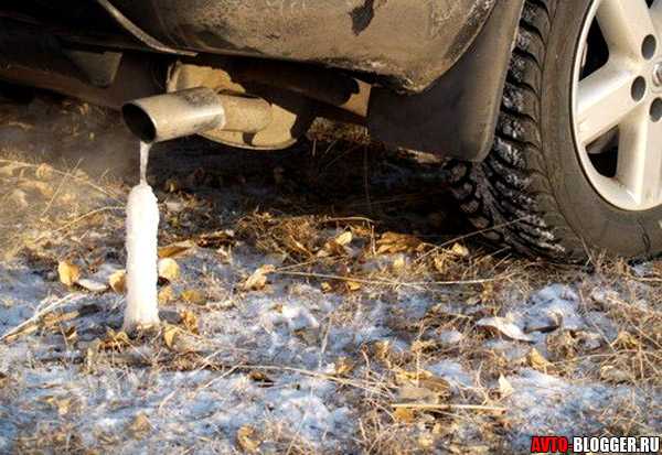 Вода из глушителя на прогретом двигателе: Вода из глушителя на прогретом двигателе
