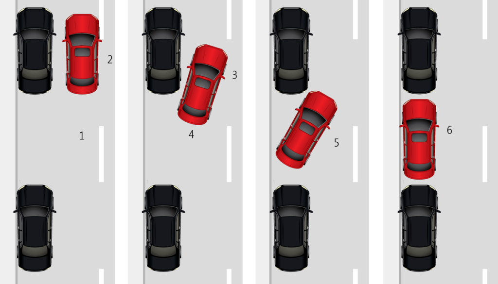 Как выполнить параллельную парковку на автодроме: Упражнение Параллельная парковка задним ходом для автошколы на автодроме