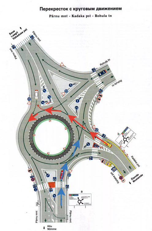 Правила проезда кругового движения 2018 как проехать: Правила проезда перекрестков с круговым движением