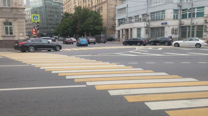 Пешеходные переходы в москве